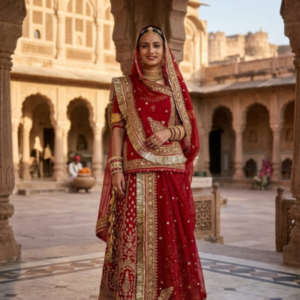 Home Red colour poshak