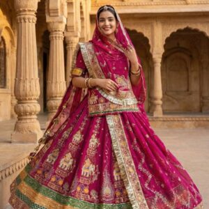 Home chandari rajputhi poshak